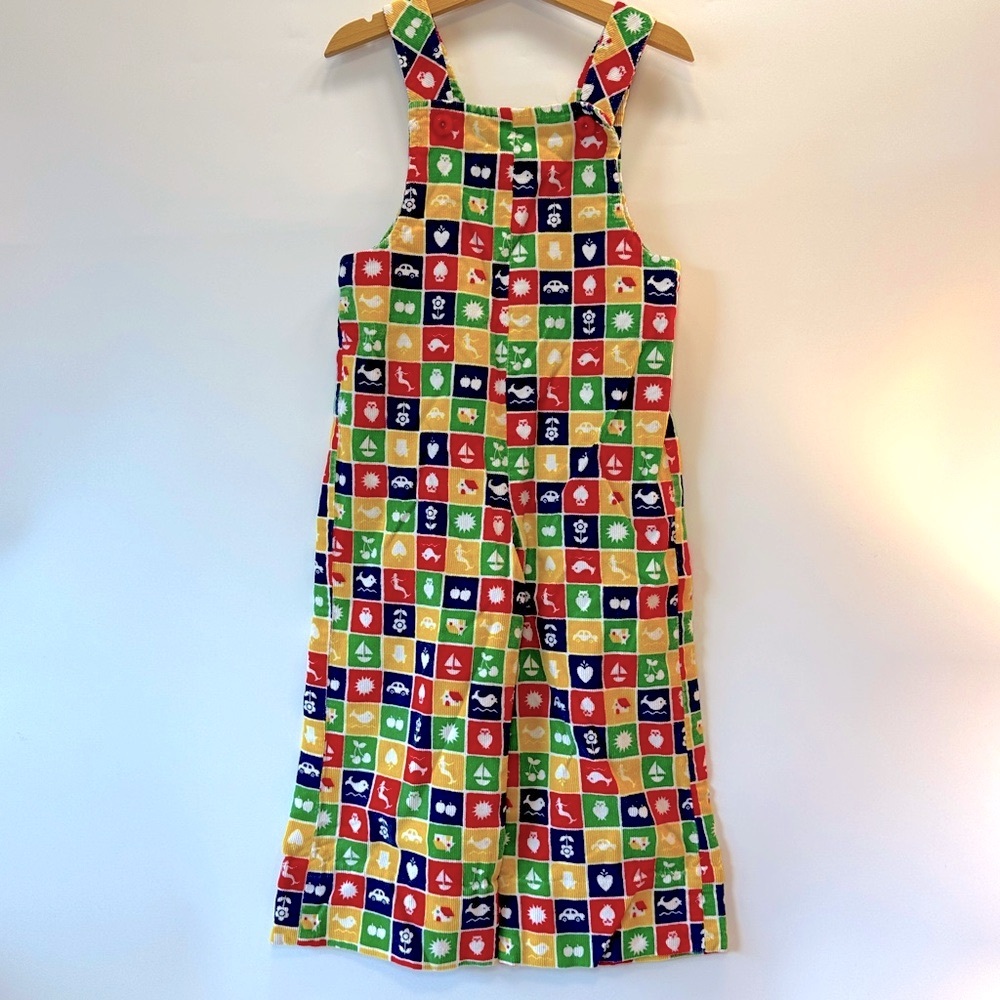 VTG‎ 70s 80s Primary Secondary Color Toddler Kids Unisex Overalls